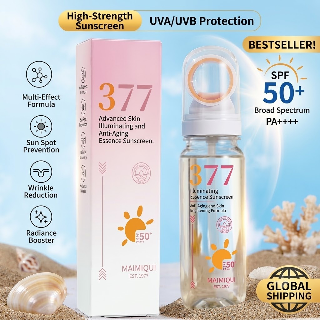 MAIMIQI 90g 377 Whitening Suns - Spf 50 Sunscreen ulasan dan harga