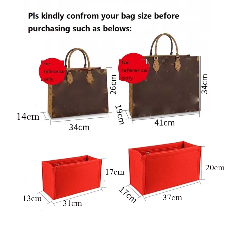 Felt Cloth Insert Bag Fits BOO - Skincare Dior ulasan dan harga